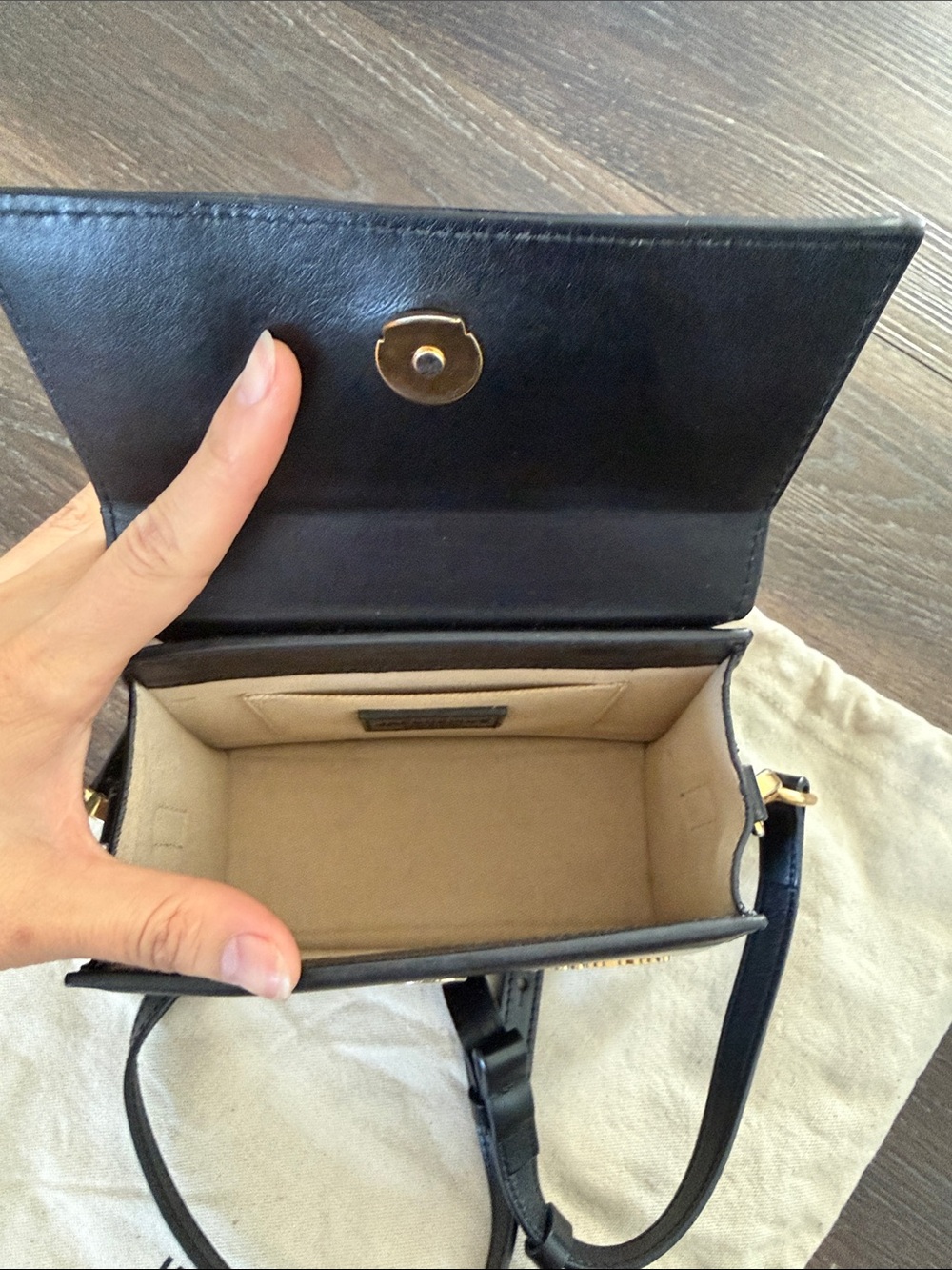 Jacquemus Black Le Chiquito Mini Top-Handle Bag - Picture 7 of 9